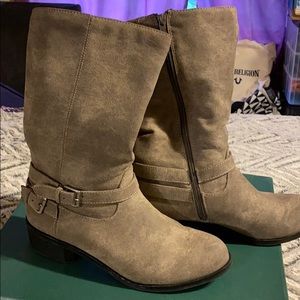 Taupe Boots